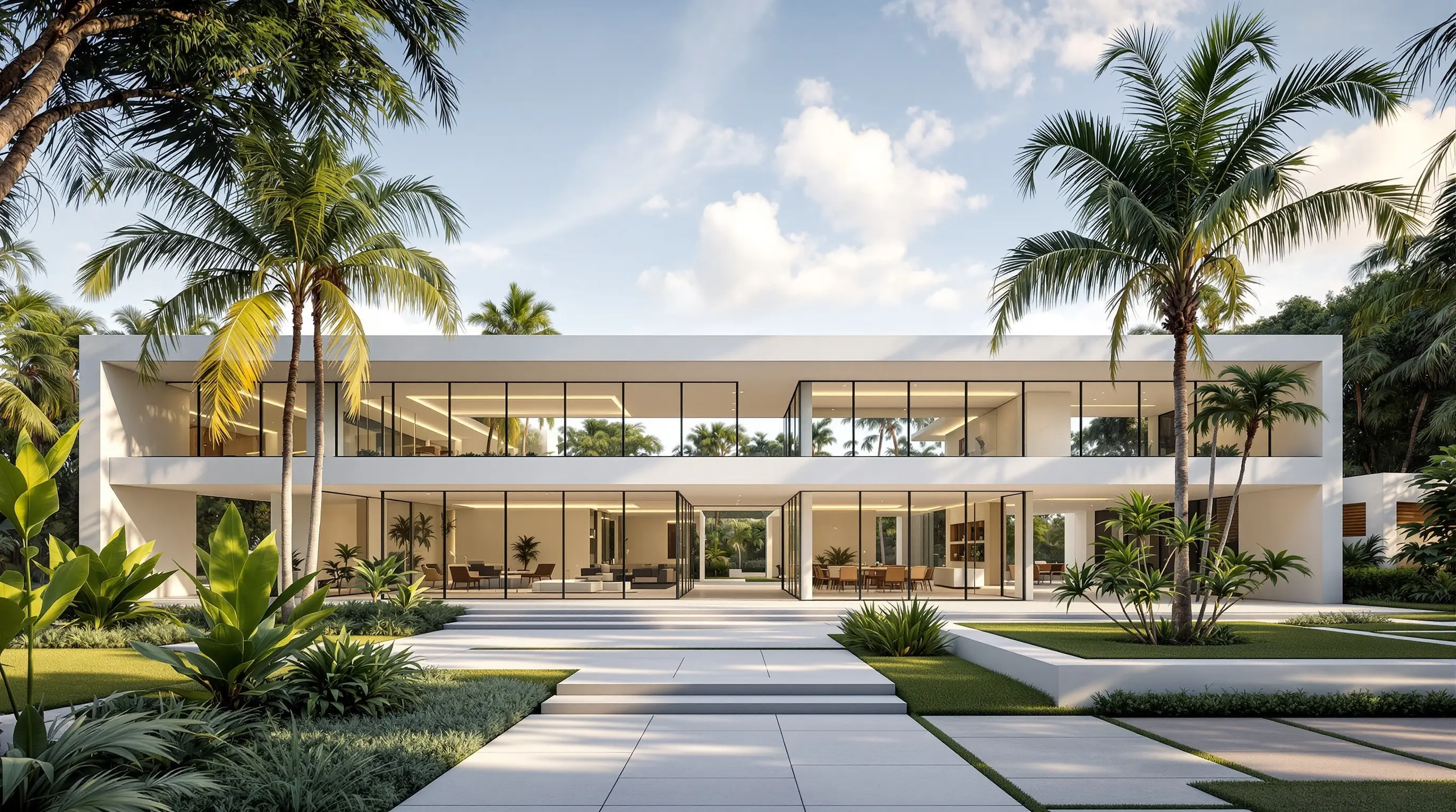 Modern Sarasota School style architecture